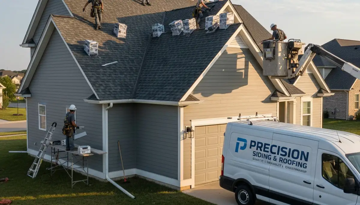 Professional roof installation and vinyl siding in Vancouver, WA by Next Level Exteriors