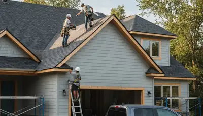 Vinyl siding installation on Vancouver WA home exterior by Next Level Exteriors