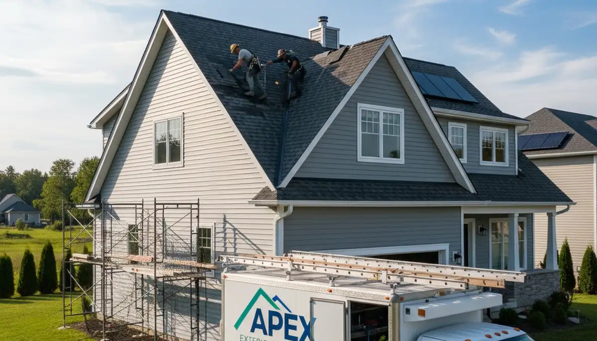 Professional roof repair and vinyl siding experts in Vancouver, WA fixing storm and leak damage