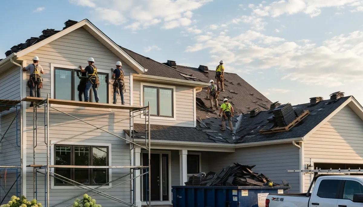 Professional roof replacement and vinyl siding service in Vancouver, WA homes by Next Level Exteriors