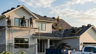 Professional roof replacement and vinyl siding service in Vancouver, WA homes by Next Level Exteriors