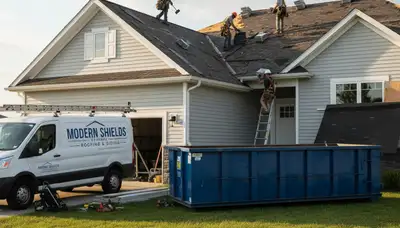 Professional roof replacement and vinyl siding installation in Vancouver, WA home exterior