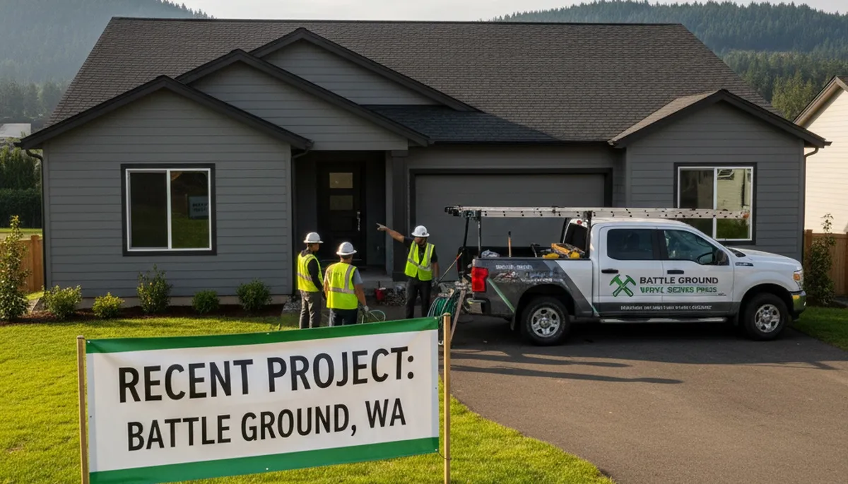 Professional vinyl siding installation in Vancouver WA by local exterior home experts