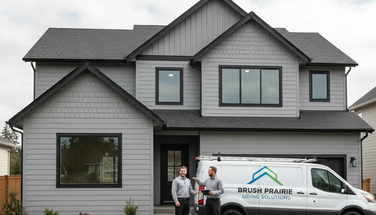 Vinyl siding installation by Vancouver, WA siding contractors for a home exterior upgrade