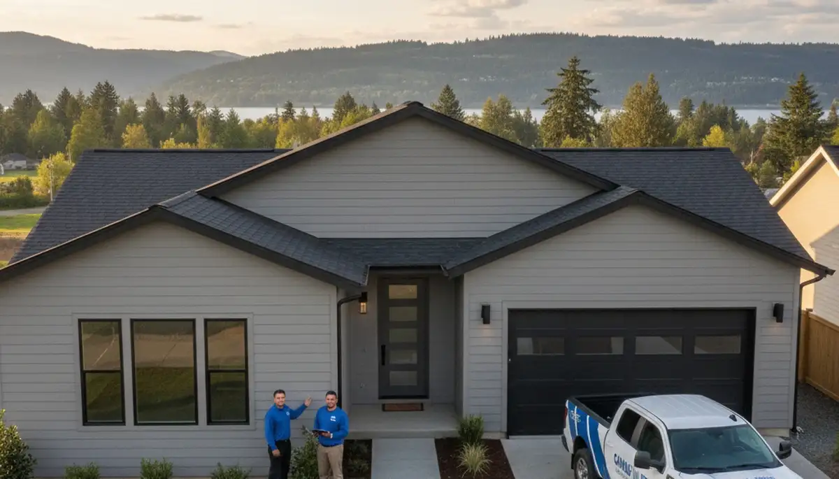 Professional vinyl siding installation on home exterior in Vancouver, WA