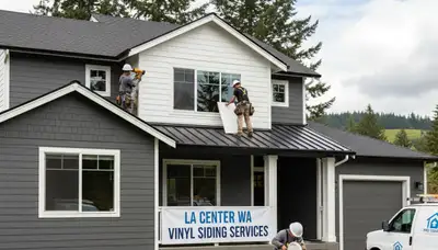 Professional vinyl siding installation on residential home in Vancouver, WA