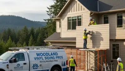 Professional vinyl siding installation on home exterior in Vancouver, WA