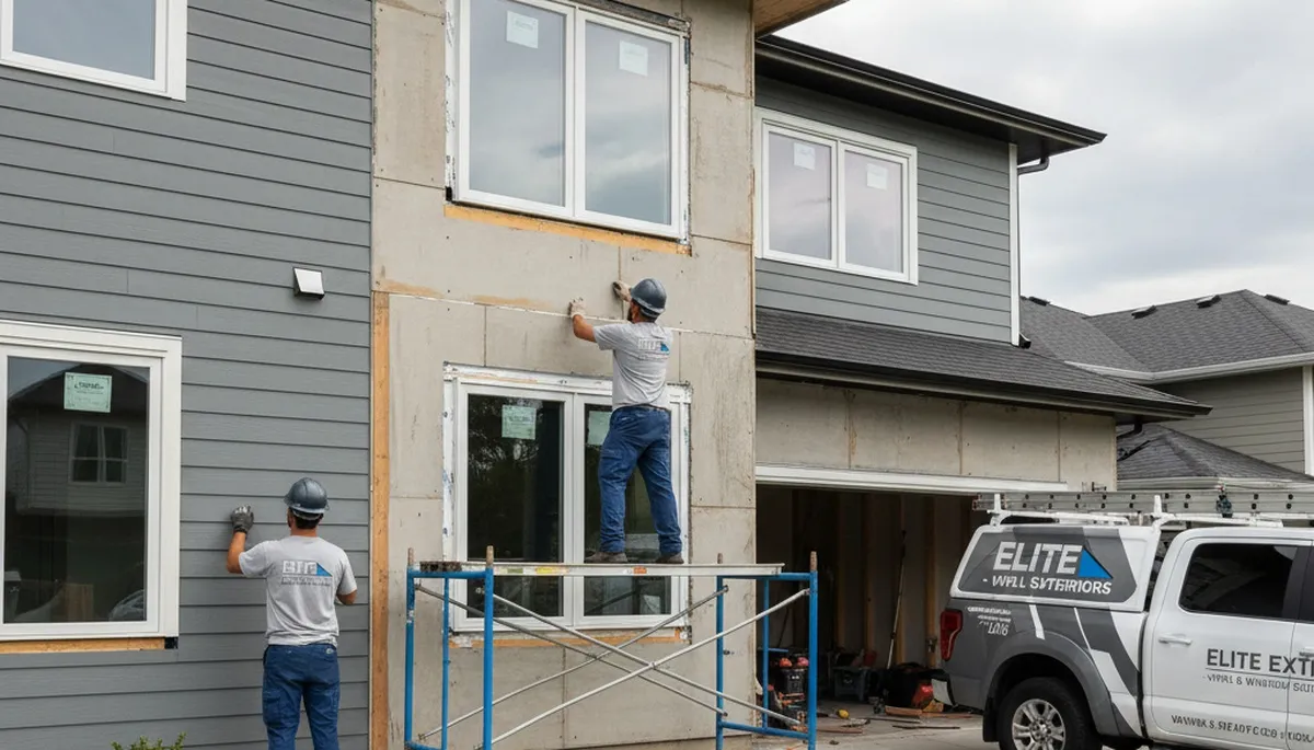 Professional window installation with vinyl siding in Vancouver, WA by Next Level Exteriors