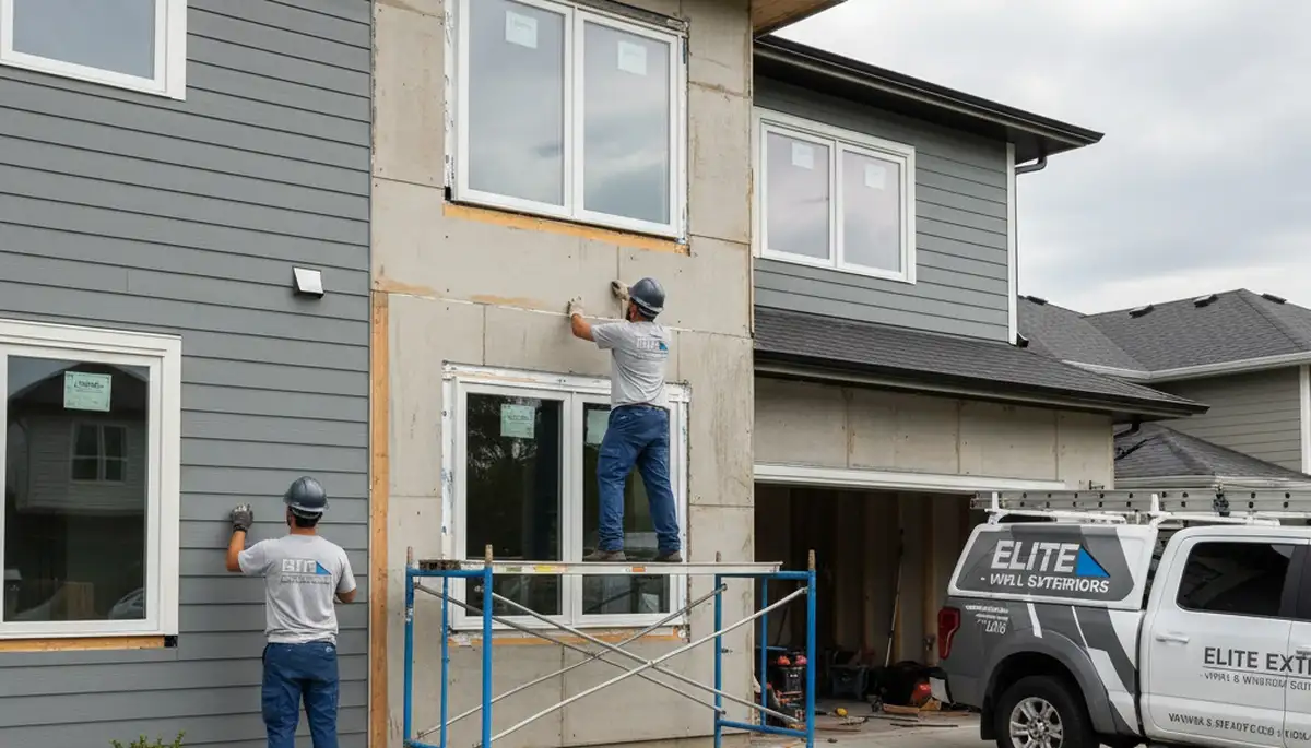 Professional window installation with vinyl siding in Vancouver, WA by Next Level Exteriors